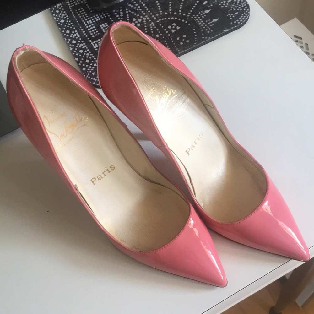 Christian Louboutin Patent Leather Pigalle 120